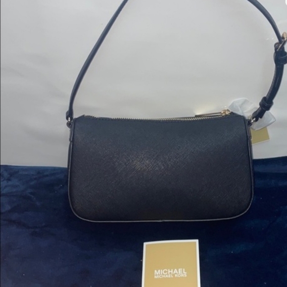 NWT ‘Jet Set’ Michael Kors Medium Leather Pouchette - Picture 2 of 7